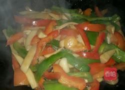 双椒杏鲍菇的做法图解7