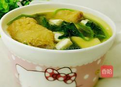 面筋菠菜汤的做法图解11