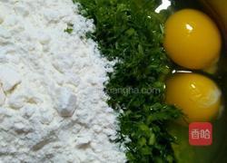 茴香苗煎饼的做法图解2