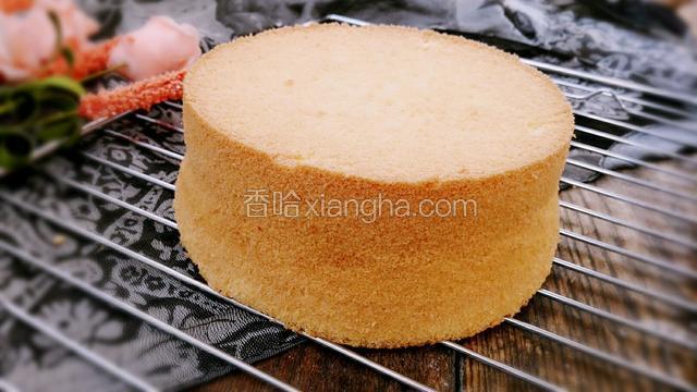 六寸戚风蛋糕