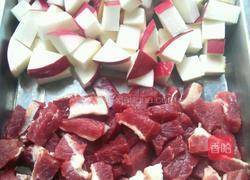 牛肉萝卜的做法图解2