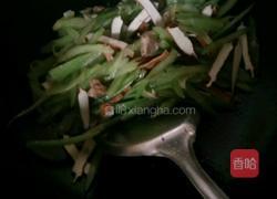 香干西芹的做法图解5