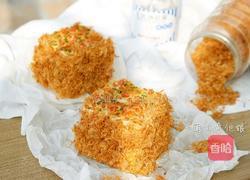 葱香火腿肉松面包的做法图解16