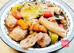 蔬菜虾丸什锦汤的做法图解9