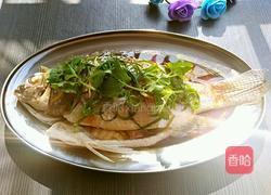 粤式清蒸鱼的做法图解12