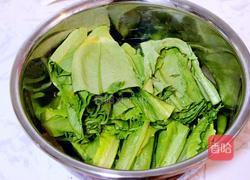 蒜蓉油麦菜的做法图解2