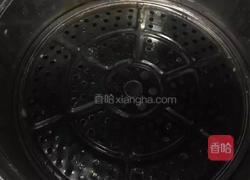 蜜豆糯米蒸蛋糕的做法图解10