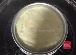 蜜豆糯米蒸蛋糕的做法图解12