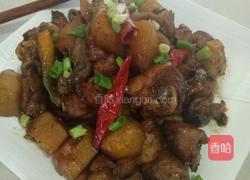 鸡腿炖土豆蘑菇的做法图解6