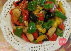 彩椒炒鸡丁的做法图解6
