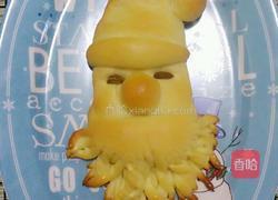 萌萌哒圣诞老人面包的做法图解13