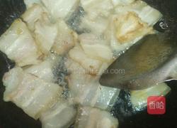 韭菜苔炒三层肉的做法图解3