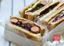 口袋土司三明治的做法图解10