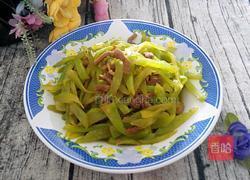 肉炒莴苣丝的做法图解7