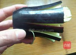 菊花茄子的做法图解4