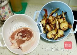 五花肉煨茨菇的做法图解1
