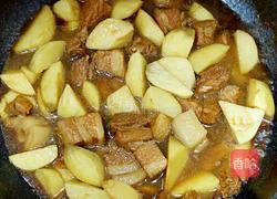 五花肉煨茨菇的做法图解9