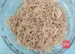 自制肉松的做法图解5