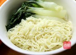 清淡小白菜饼面（电饭煲版）的做法图解5