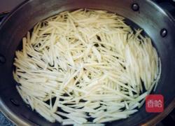 肉丝炒茭白的做法图解5