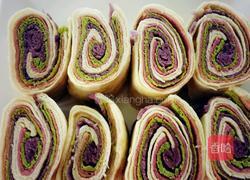 五彩花卷的做法图解11