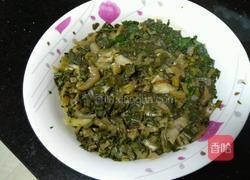 炒腌菜的做法图解1