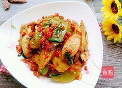 素鸡辣炒莴笋的做法图解12