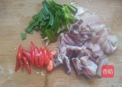 冬笋炒腊肉的做法图解3