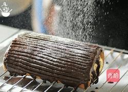 圣诞树根蛋糕的做法图解19