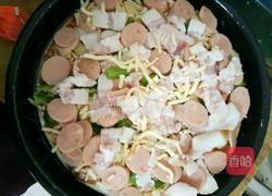 火腿培根披萨的做法图解8