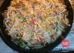 火腿培根披萨的做法图解11