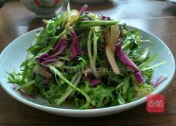 苦菊拌甘蓝的做法图解9