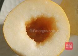 冰糖蒸雪梨的做法图解3