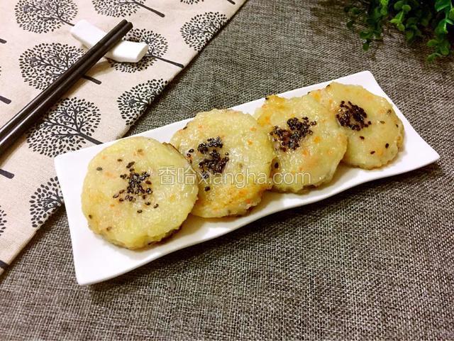 土豆莲藕饼