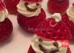 草莓圣诞老人的做法图解7