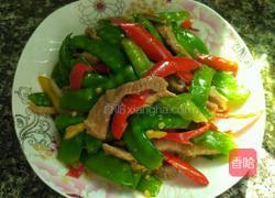 荷兰豆炒肉的做法图解8