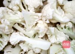 白灼白菜花的做法图解2