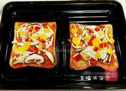 吐司披萨的做法图解5
