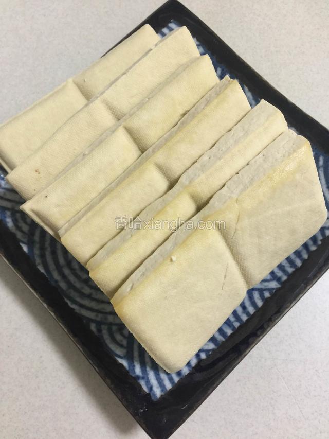 准备白豆干一斤