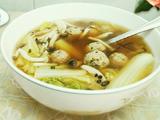 灵芝菇肉丸汤