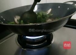 青菜炒蘑菇的做法图解7