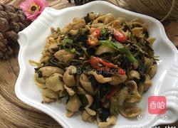 【雪菜炒大肠】的做法图解10