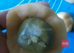 抹茶蛋黄酥的做法图解6