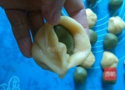 抹茶蛋黄酥的做法图解7