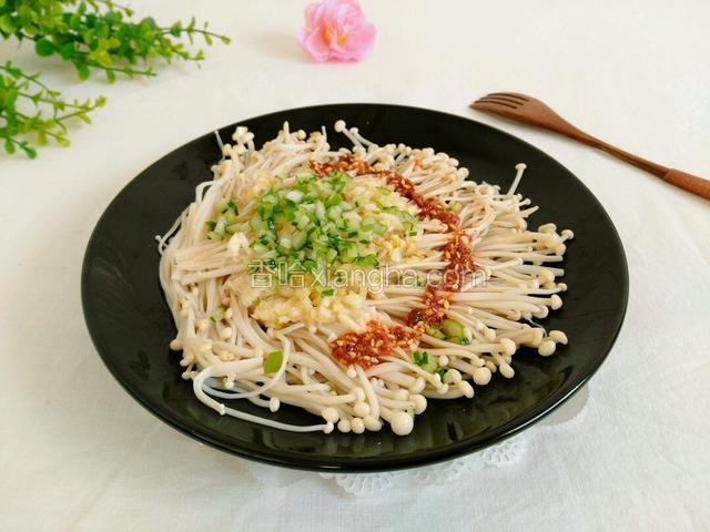 蒜香金针菇