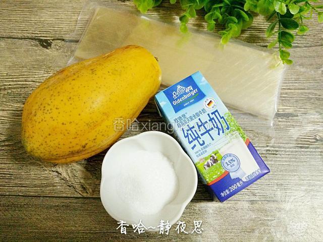 需要用到的食材