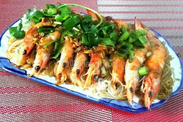 蒜蓉粉丝开背虾