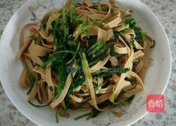 香菜拌千张的做法图解5