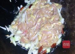 蒜苔炒鸡胸的做法图解5