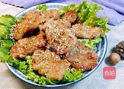 干煎五香里脊肉的做法图解9